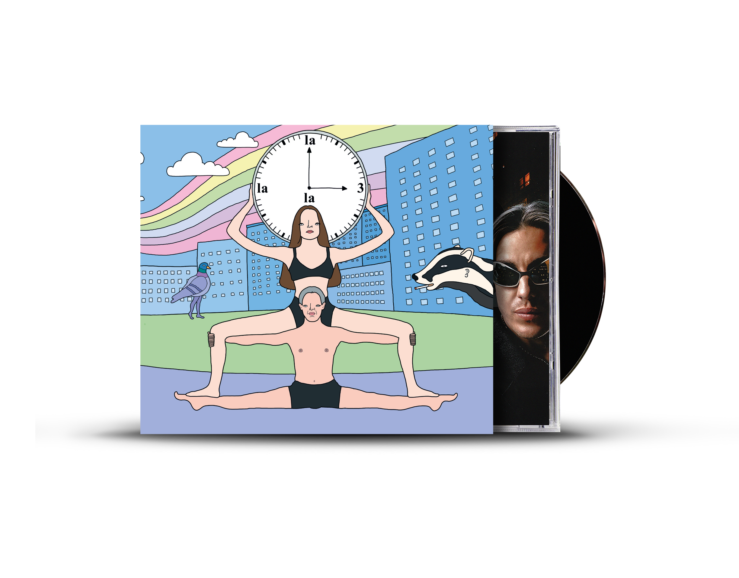 Confidence Man - 3AM (LA LA LA) CD [with Chris (simpsons artist) O-Card]